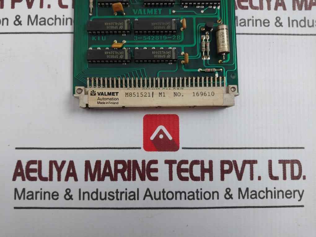 Valmet Automation M851521 M1 Kiu Keyboard Interface Unit Pcb 3-542819-2A - Image 4