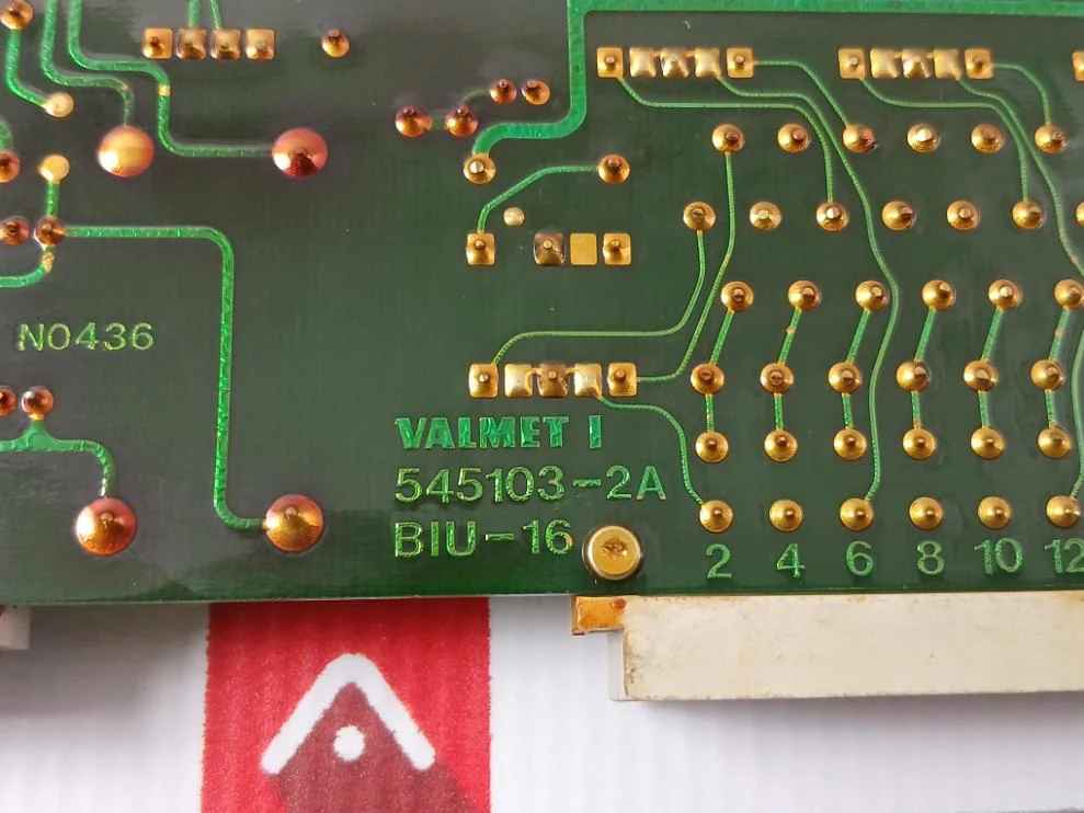 Valmet Biu 16 Binary Input Unit M8512251 545103-2B, 545103-2A - Image 8