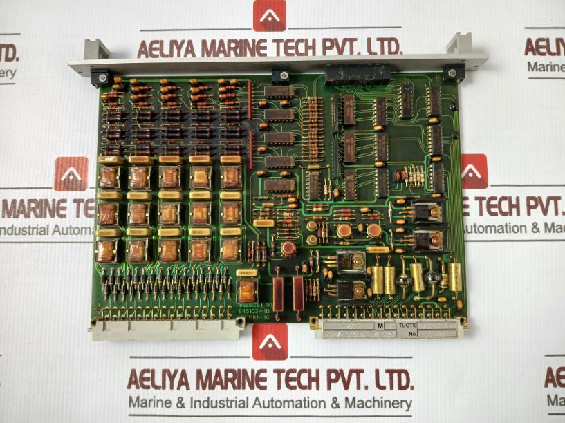 Valmet Biu 16 Binary Input Unit Pcb 545103-1B Dm 72 H At 70C M8512251 - Image 3