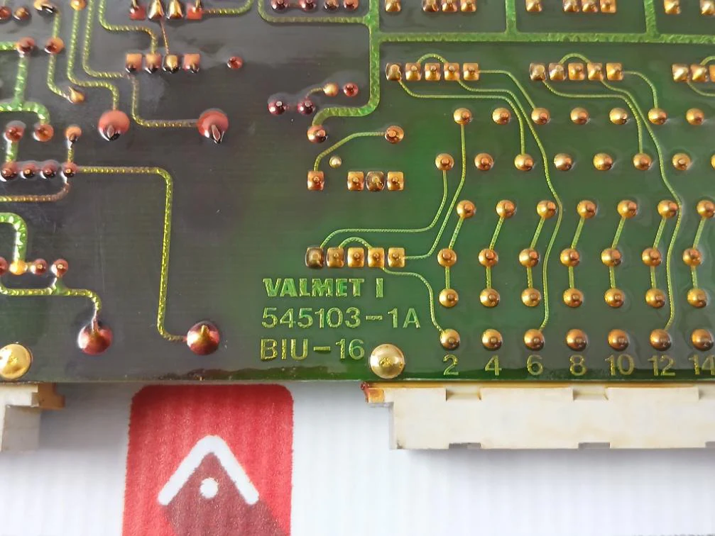 Valmet Biu 16 Binary Input Unit Pcb 545103-1B Dm 72 H At 70C M8512251 - Image 5