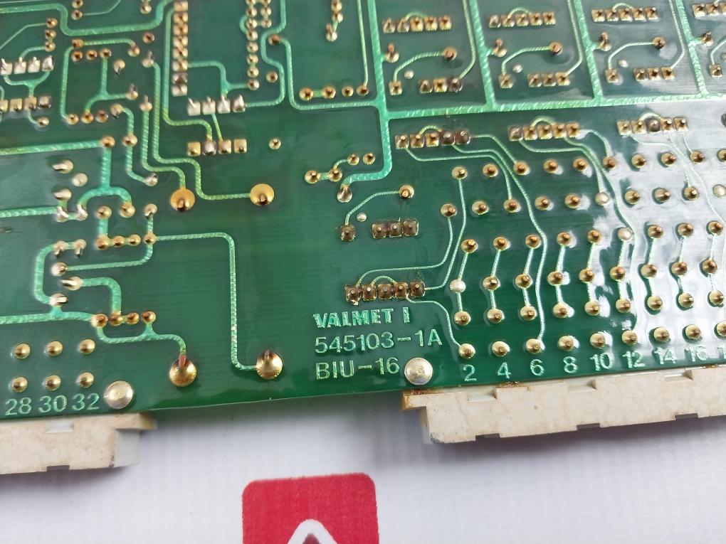 Valmet Biu 16 Binary Input Unit Pcb 545103-1B M8512251 - Image 7