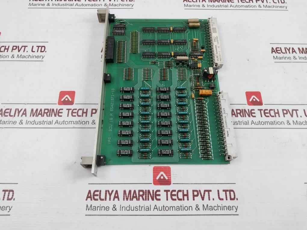 Valmet Biu 16 R Pcb For Binary Input Unit 65421071-1A T9623 M85122711 02 - Image 3