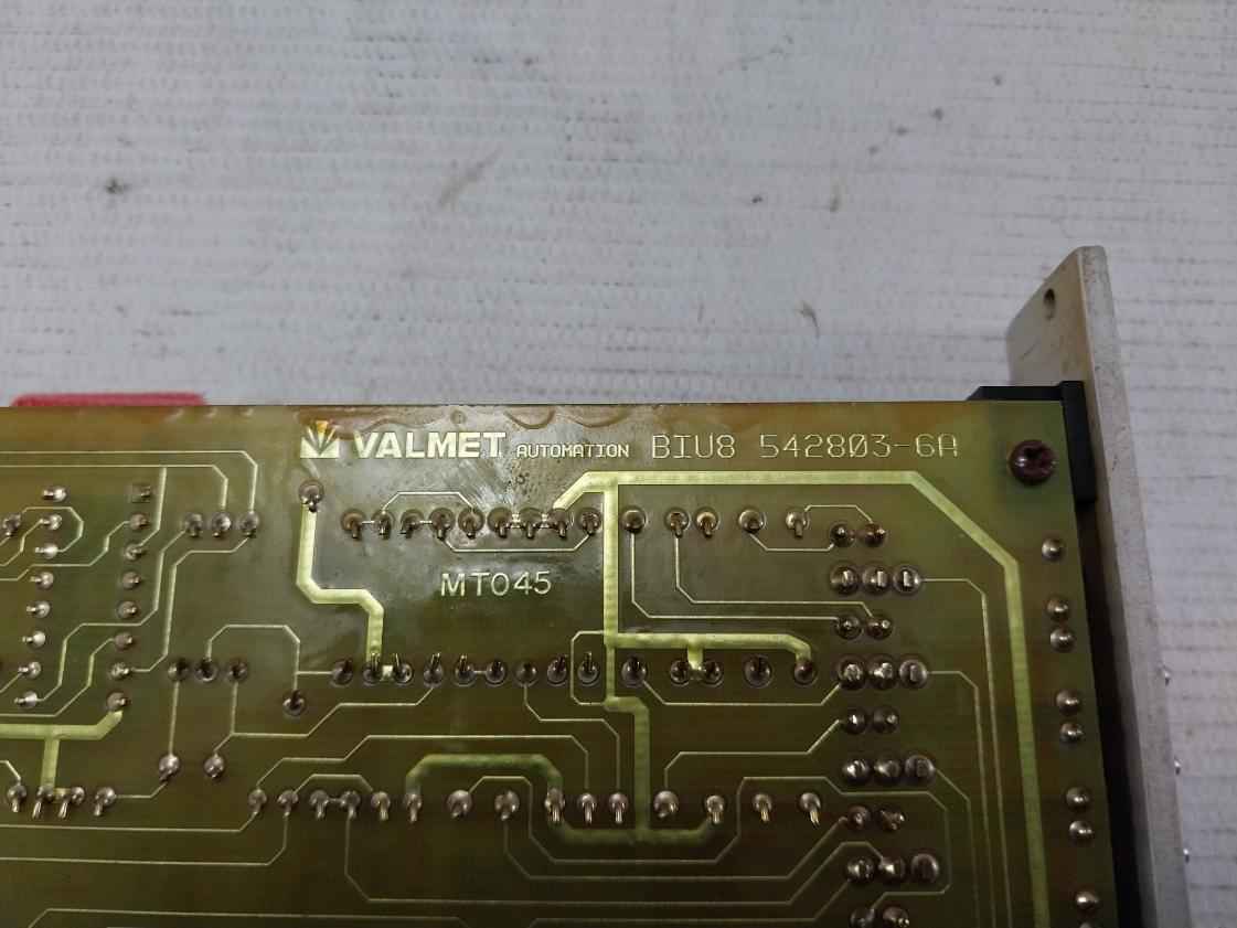 Valmet Biu 8 A Input Module 542803-6B Mt045 M8512221 M1 - Image 4