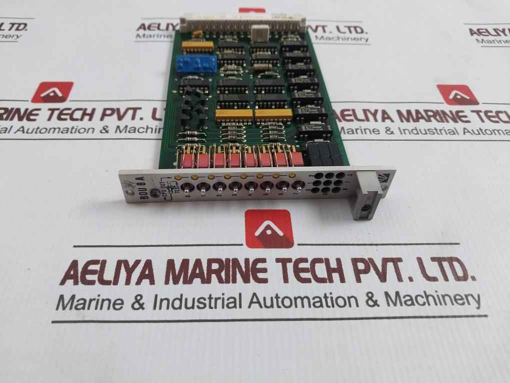 Valmet Bou 8 A Binary Output Unit Pcb M8512311 M1 542810-4A 542810-4B - Image 2