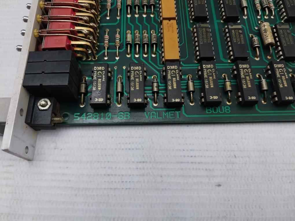 Valmet Bou 8 A Board Output Unit 542810-6B Vil 836 M851231 1 M1 - Image 5