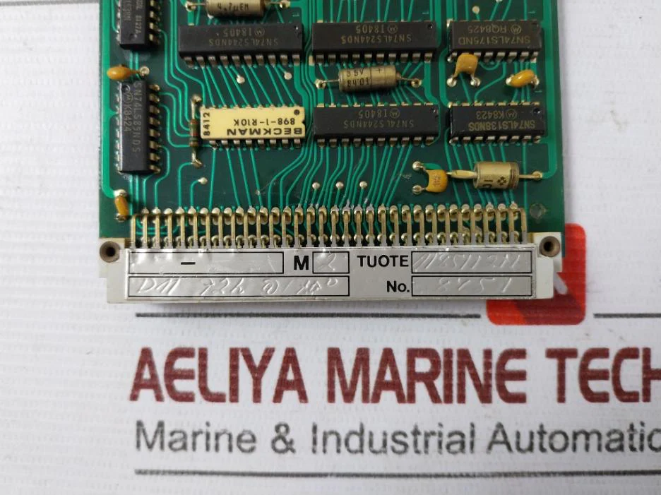 Valmet Dmu Circuit Board 542836-5A 542836-5B No431/N0431 - Image 7