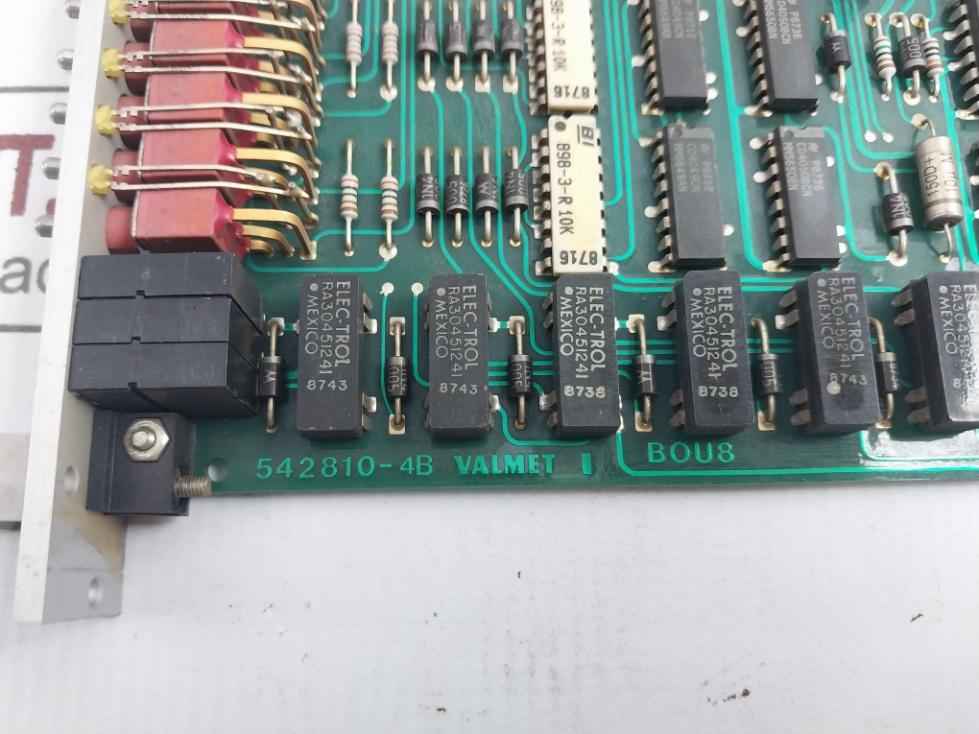 Valmet Process Automation M851231 M1 Binary Output Unit Pcb Bou 8A 542810-4B - Image 4