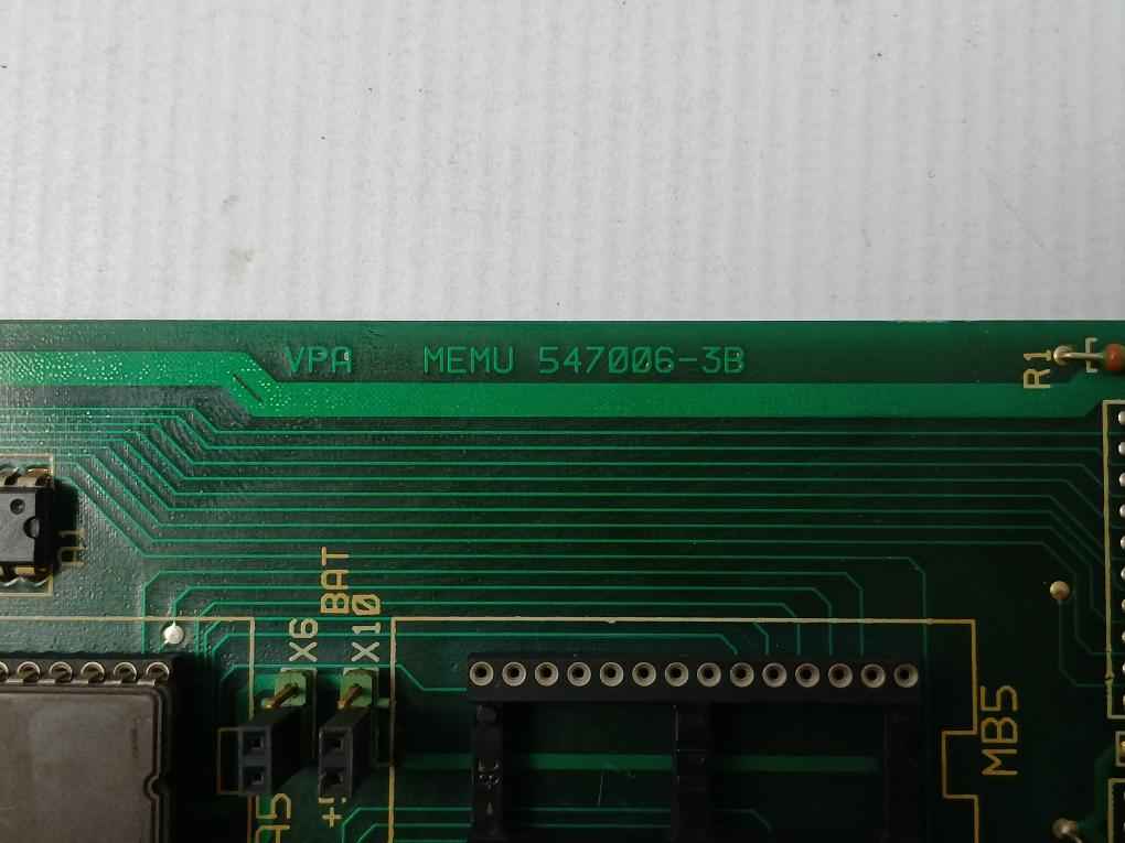 Valmet Process Automation Vpa Memu 547006-3B Memory Board 94V-1 - Image 6