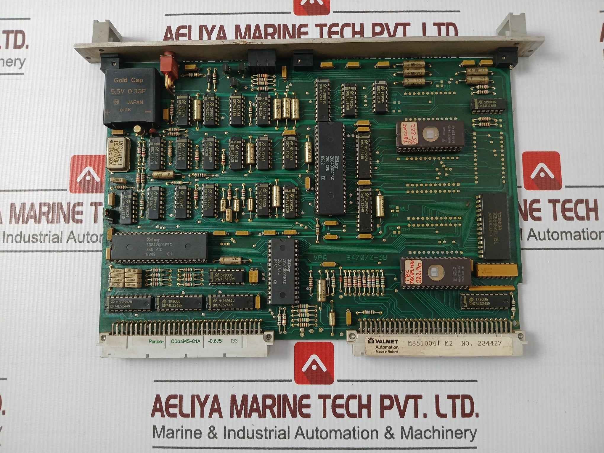Valmet Pud 10 B Power Supply Pcb Rack Module M8513621 M1 - Image 10