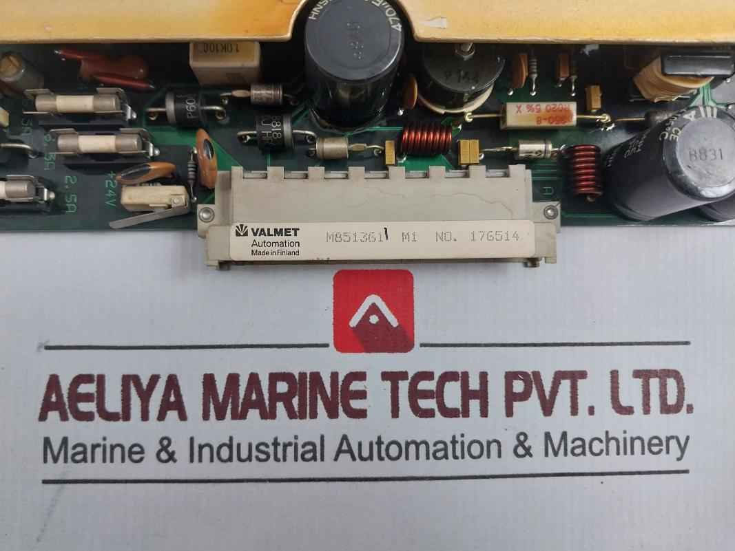 Valmet Pud 10 Power Supply Pcb Module 545344-7B M8513611 M1 - Image 4
