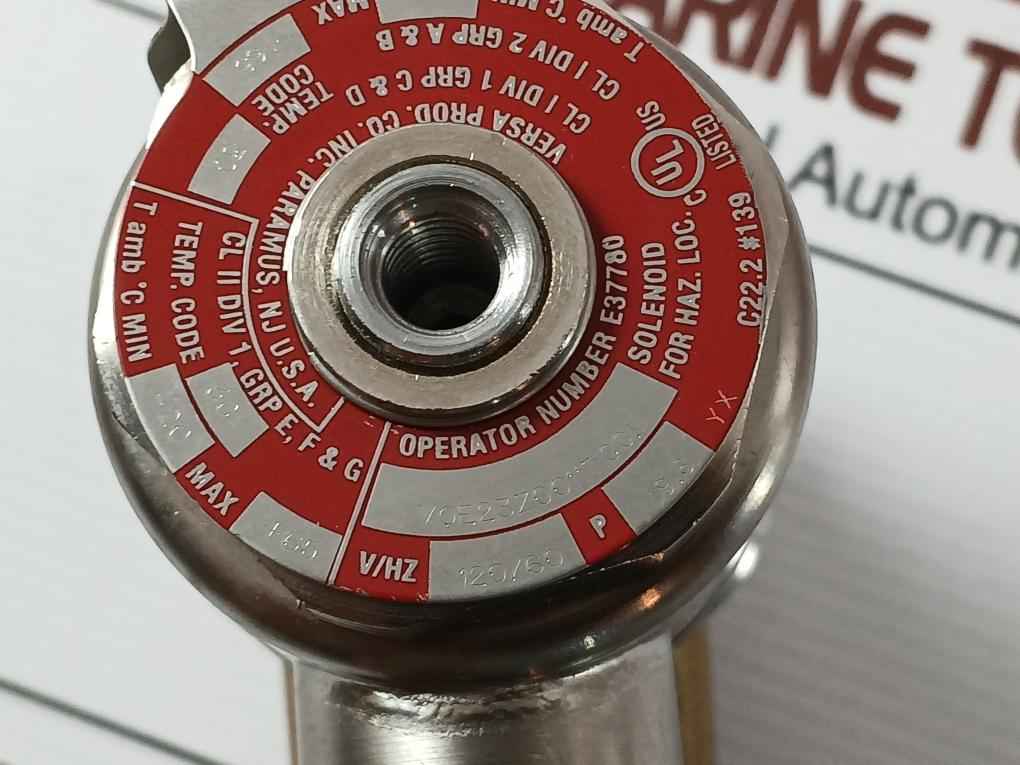 Versa Vxx-4324-m-xx-31-a120 Pneumatic Solenoid Valve V0E23Z0011Tccm - Image 9