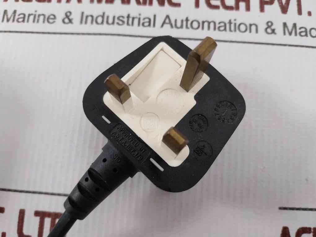 Volex Vac7s Power Cord 2.5a 250v 2x0.75mm2 H03vvh2-f - Image 5