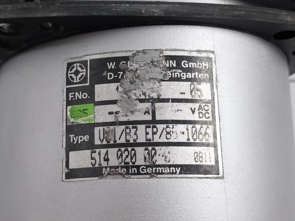 W.Gessmann V81/B3 Ep/85-1066 Multi Axis Controller Joystick 514 020 00 - Image 7