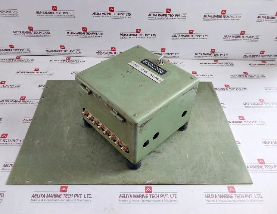 Wabco 5726162020 Sulzer Hydraulic Valve Speed Setting Box 8900305140 0-6Bar - Image 4
