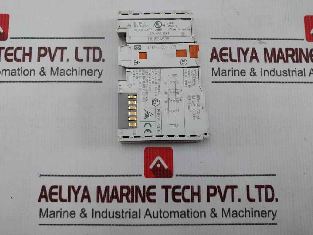 Wago 750-430 Digital Input Module 8di 24v Dc 3.0ms 0.08–2.5mm² - Image 7