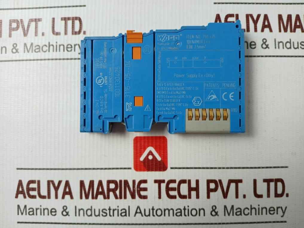 Wago 750-435 Power Supply Unit Ex I Only 55°C 24Vdc - Image 5