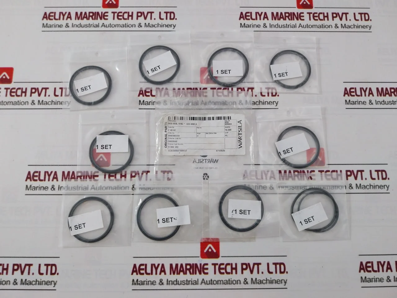 Wartsila Rta62 490 Sealing Components - O-rings Piston Rod Seals Kit - Image 15