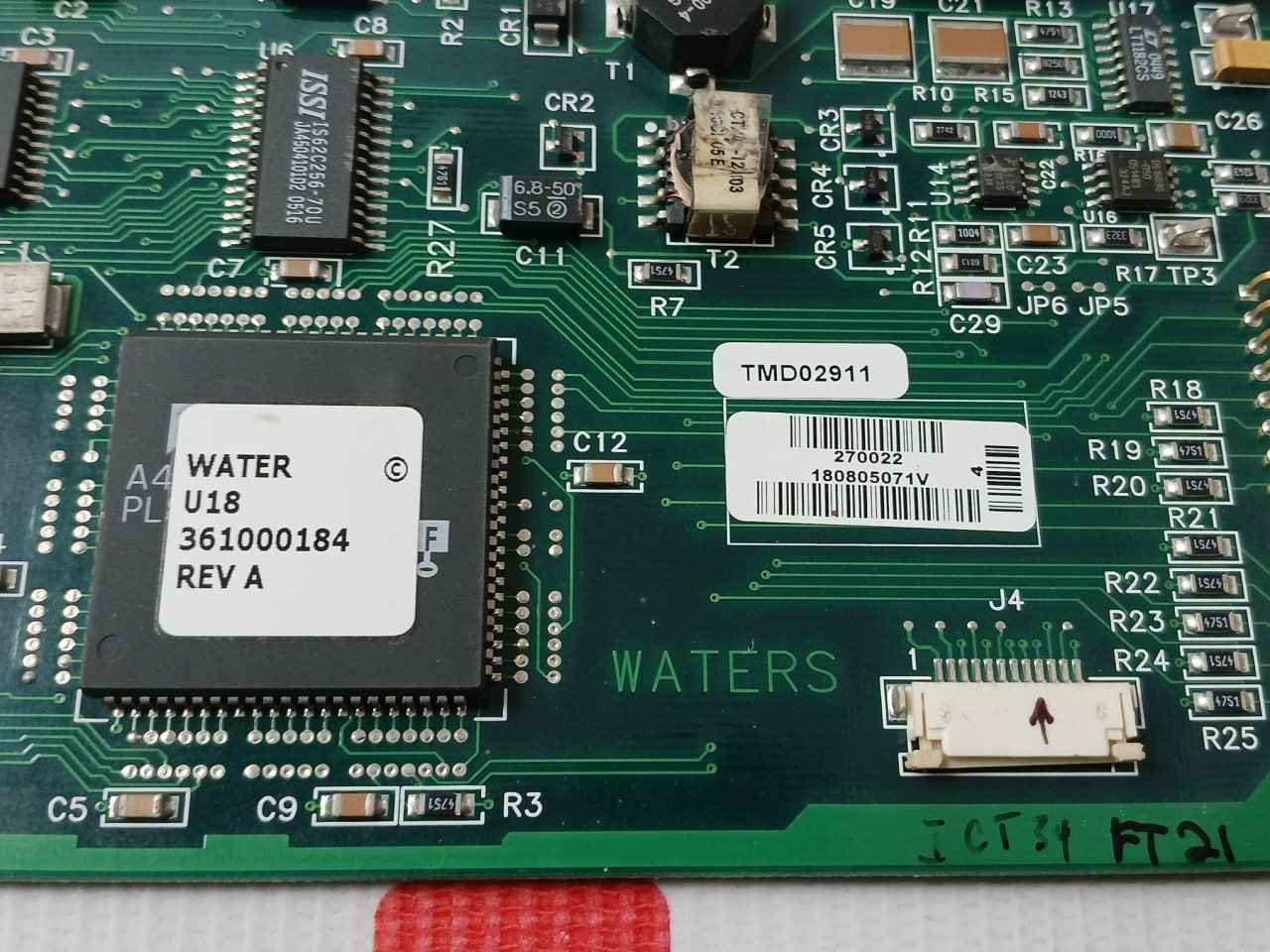 Waters 270443 Hplc Separations Control Board 361000184 Rev E 001 94V-0 - Image 6