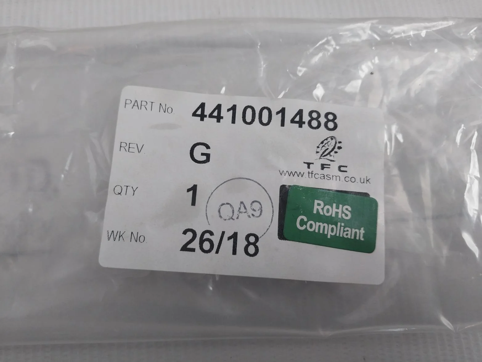 Waters 441001488 Tfc Vent Valve Assembly Rev: G - Image 7