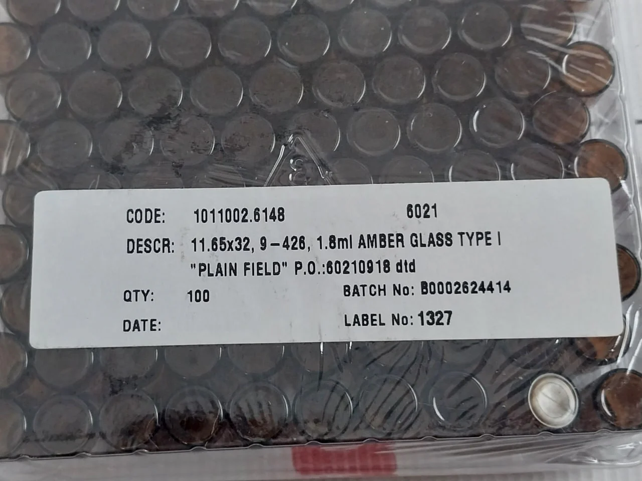 Waters 600000669Cv 1.8Ml Amber Screw-top Kitpack 11.65X32 - Image 5