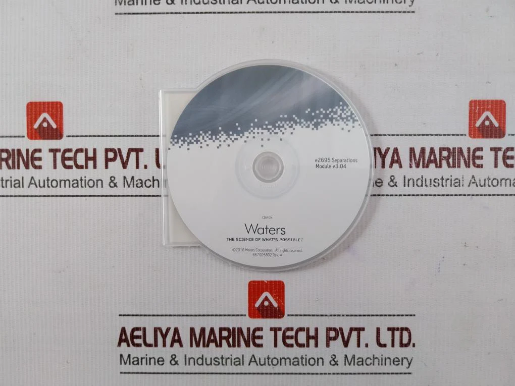 Waters 667005802 E2695 Separations Module Cd-rom Rev-a