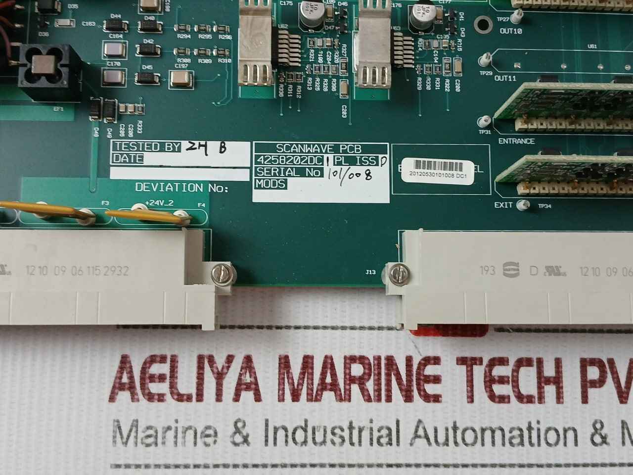 Waters Ma4258-202p1d Scanwave Storage Pcb Assembly 20120530101008 Dc1 - Image 10