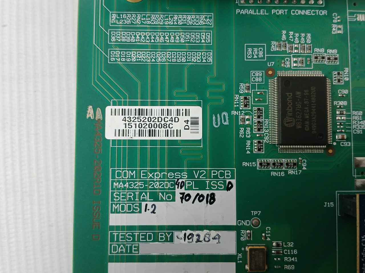 Waters Tsl1-4 Com Express V2 Printed Circuit Board Rev C Ma4325-202Dc40Pl - Image 10