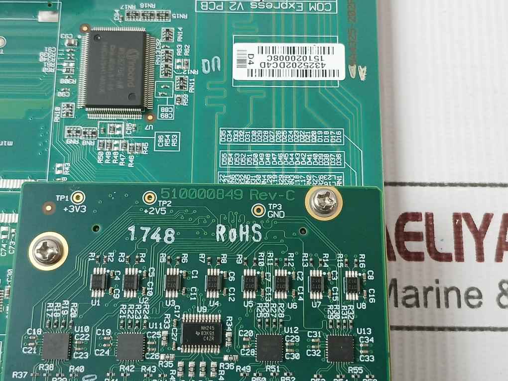 Waters Tsl1-4 Com Express V2 Printed Circuit Board Rev C Ma4325-202Dc40Pl - Image 7