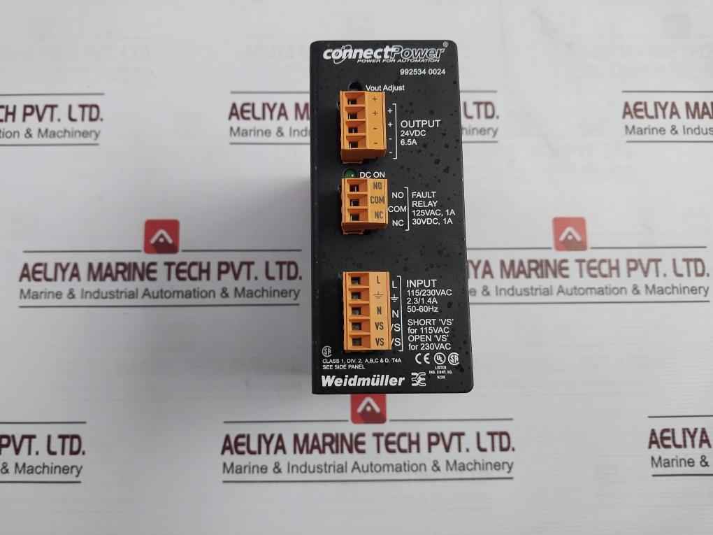 Weidmuller 992534 0024 Connectpower 24 Vdc 6.5A - Image 2