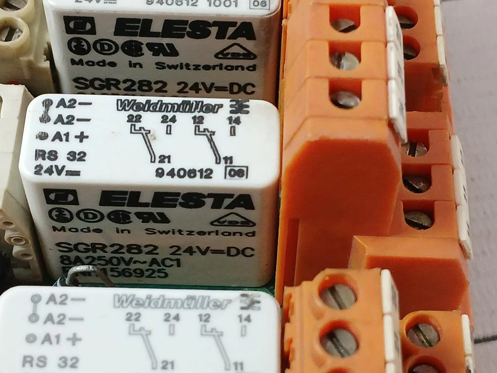 Weidmuller Rs 32 Relay Module 9406121001 Sgr282 24Vdc 8A 250V - Image 8