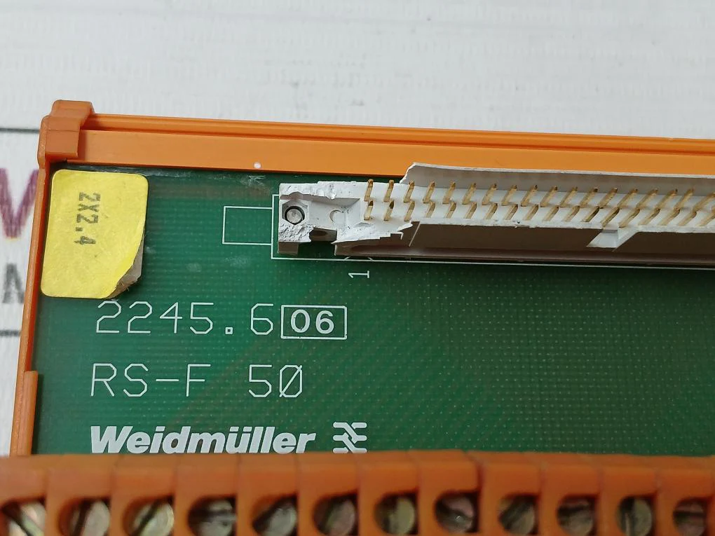 Weidmuller Rs-f 50 Terminal Board 412832-3 - Image 7