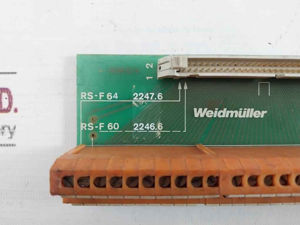 Weidmuller Rs-f 64 2247.6 Interface Module 250V 412906-2 - Image 13