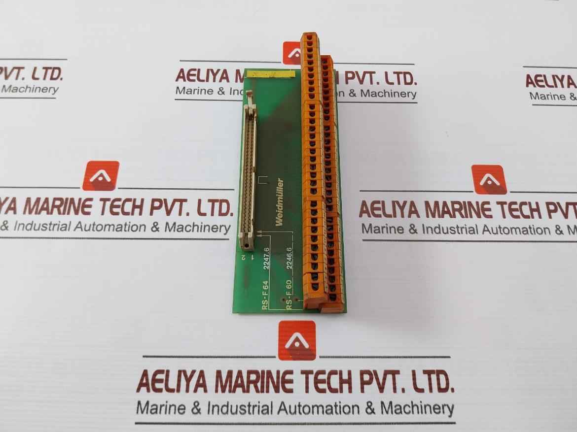Weidmuller Rs-f 64 2247.6 Interface Terminal Module 412906-2 - Image 6