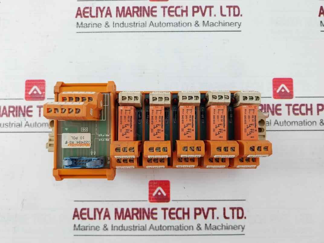 Weidmuller Rs-f14 Interface Module 10 Pol 10A/250Vac - Image 2