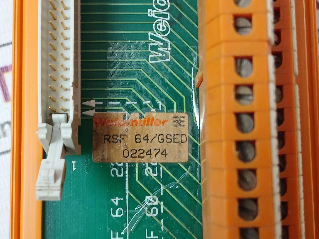 Weidmuller Rsf 64/Gsed Interface Module 022474 93 - Image 9