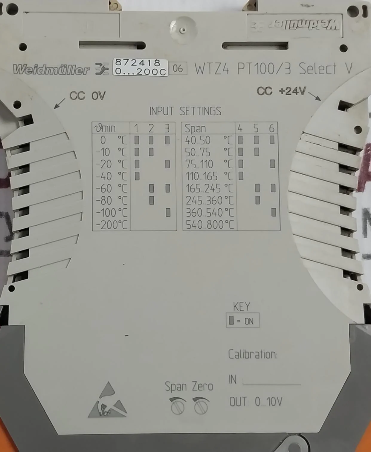 Weidmuller Wtz4 Pt100/3 Product Cotalogue 843213 24V - Image 4