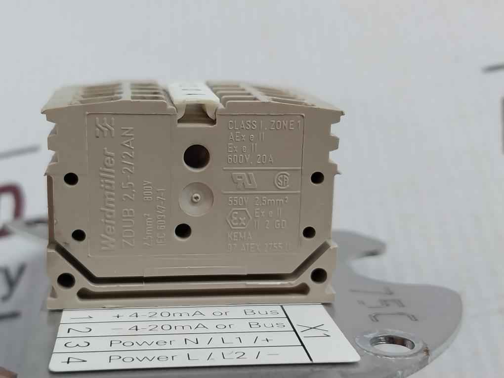 Weidmuller Zdub 2,5-2/2An Power Connector Iec 60947-7-1 - Image 8