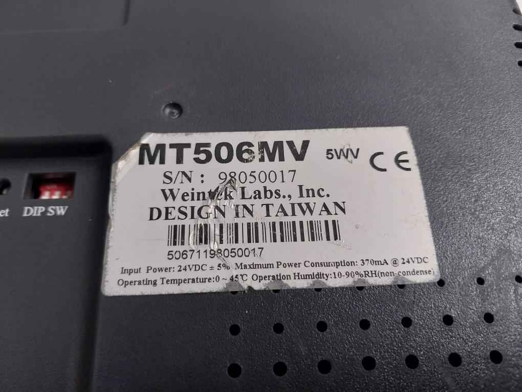 Weintek Mt506Mv Hmi Touch Screen Panel Display 0~45°C 10-90% 5Wv - Image 5