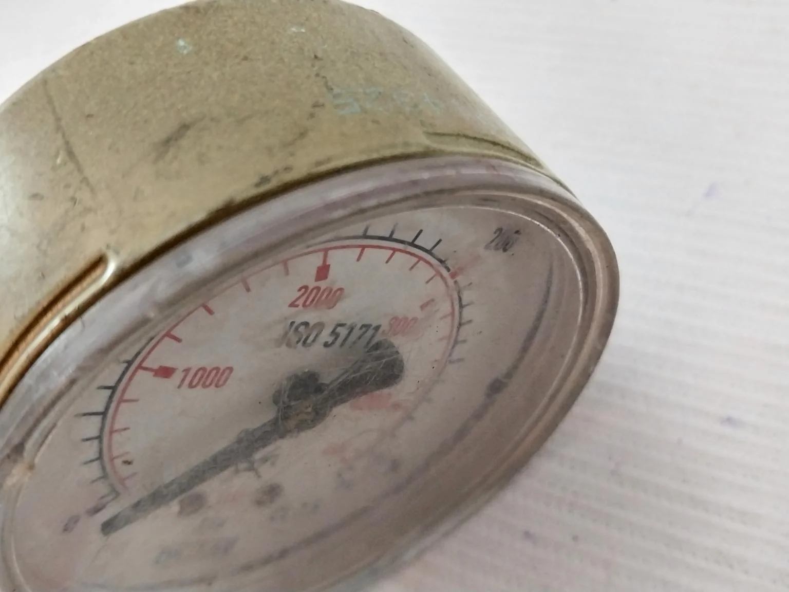 Wika 0-315 Bar Oxygen Pressure Gauge 0-4500 Psi - Image 8