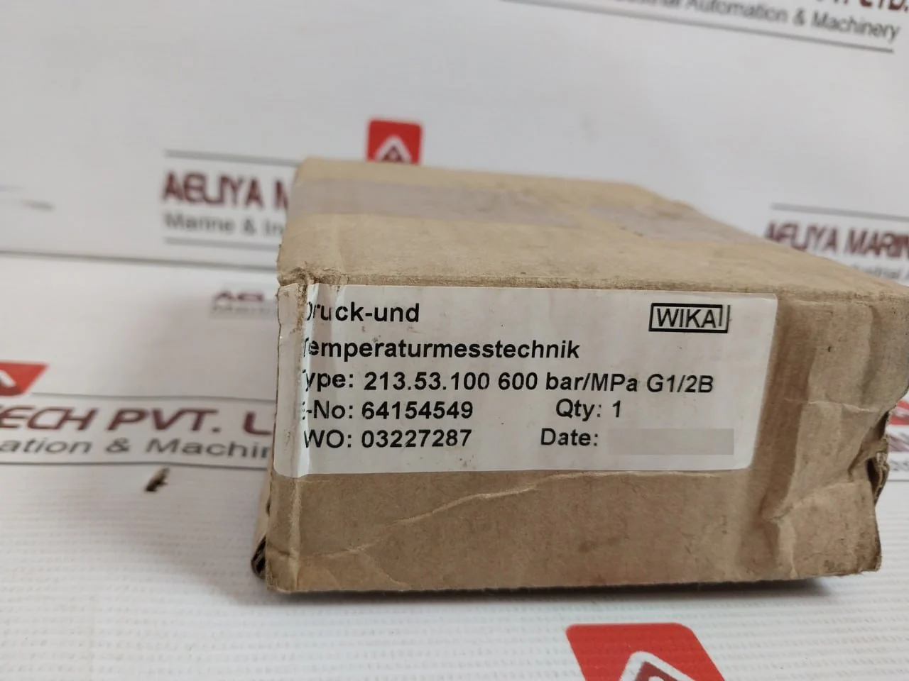 Wika 213.53.100 Mounting Pressure Gauge 8800Fgqf 64154549 - Image 7