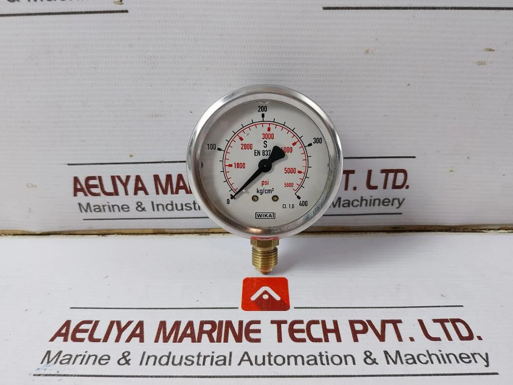Wika 213.53.63 Pressure Gauge 0-400 Kg/Cm2 - Image 10