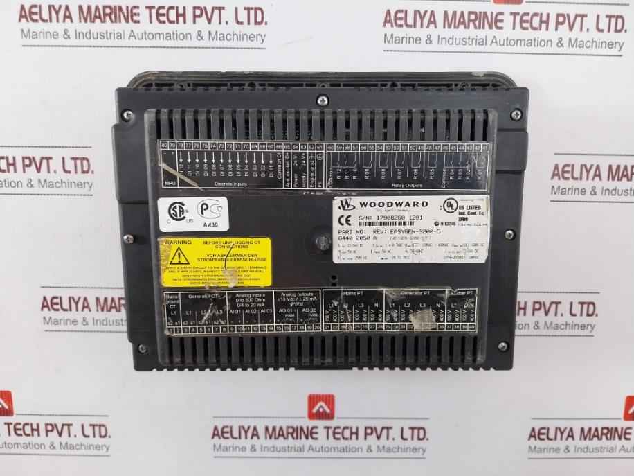 Woodward 8440-2050 Generator Control Unit Hmi Easygen 3000 (Not Working) - Image 9