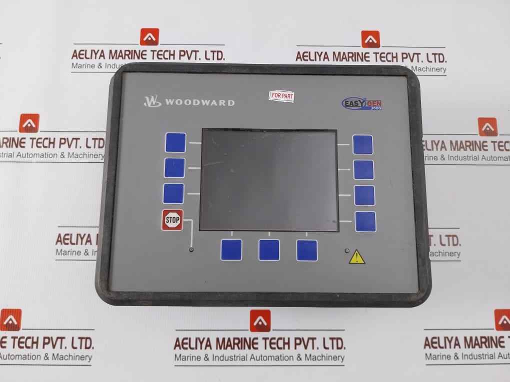 Woodward Easygen-3200-5/P1 Generator Controller Module Rev F (Not Working) - Image 2