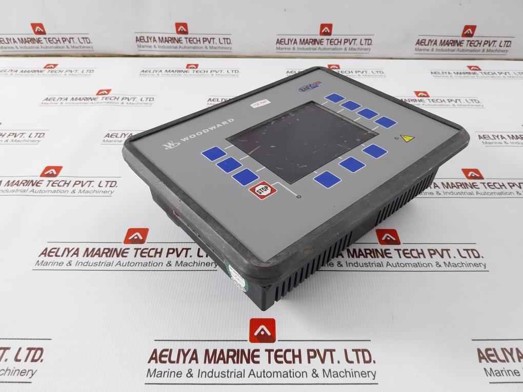 Woodward Easygen-3200-5/P1 Generator Controller Module Rev F (Not Working) - Image 3