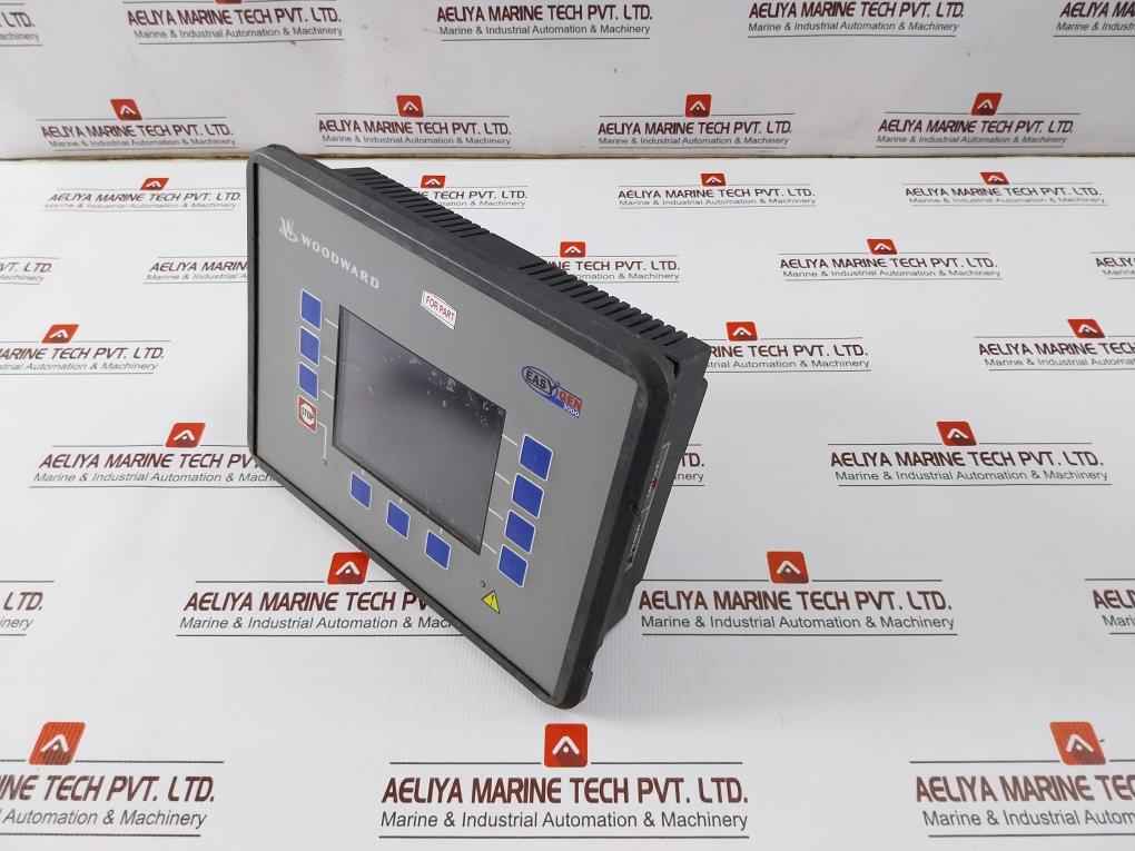 Woodward Easygen-3200-5/P1 Generator Controller Module Rev F (Not Working) - Image 4
