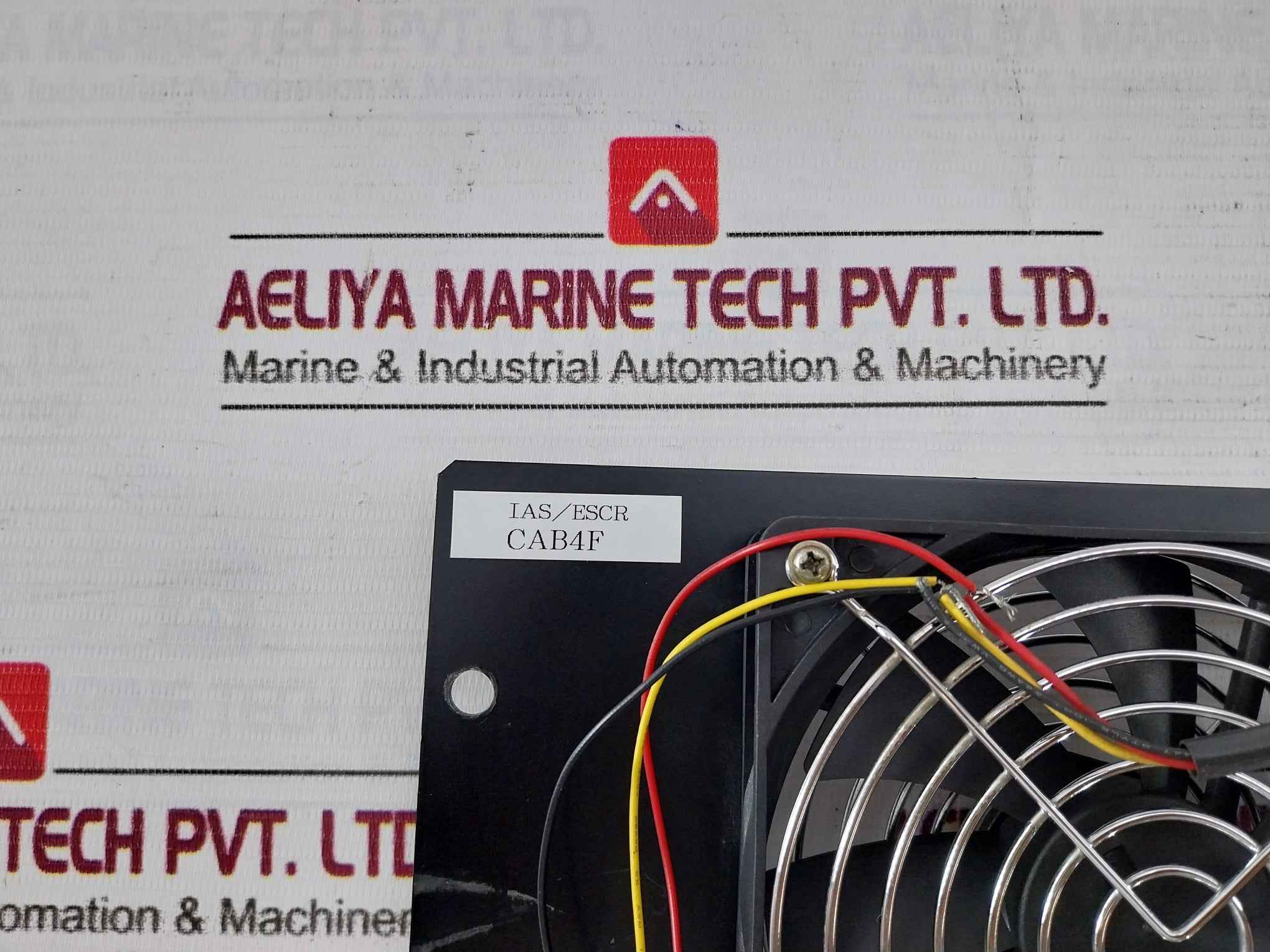 Yamatake-honeywell 80363001-001 Axial Fan Assembly Panel Wjs122524H Dc24V 0.20A - Image 7
