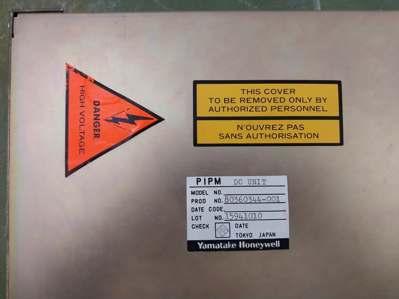 Yamatake-honeywell Mj-pipm02 Power Supply Unit 80360087-002, 80360344-001 - Image 24