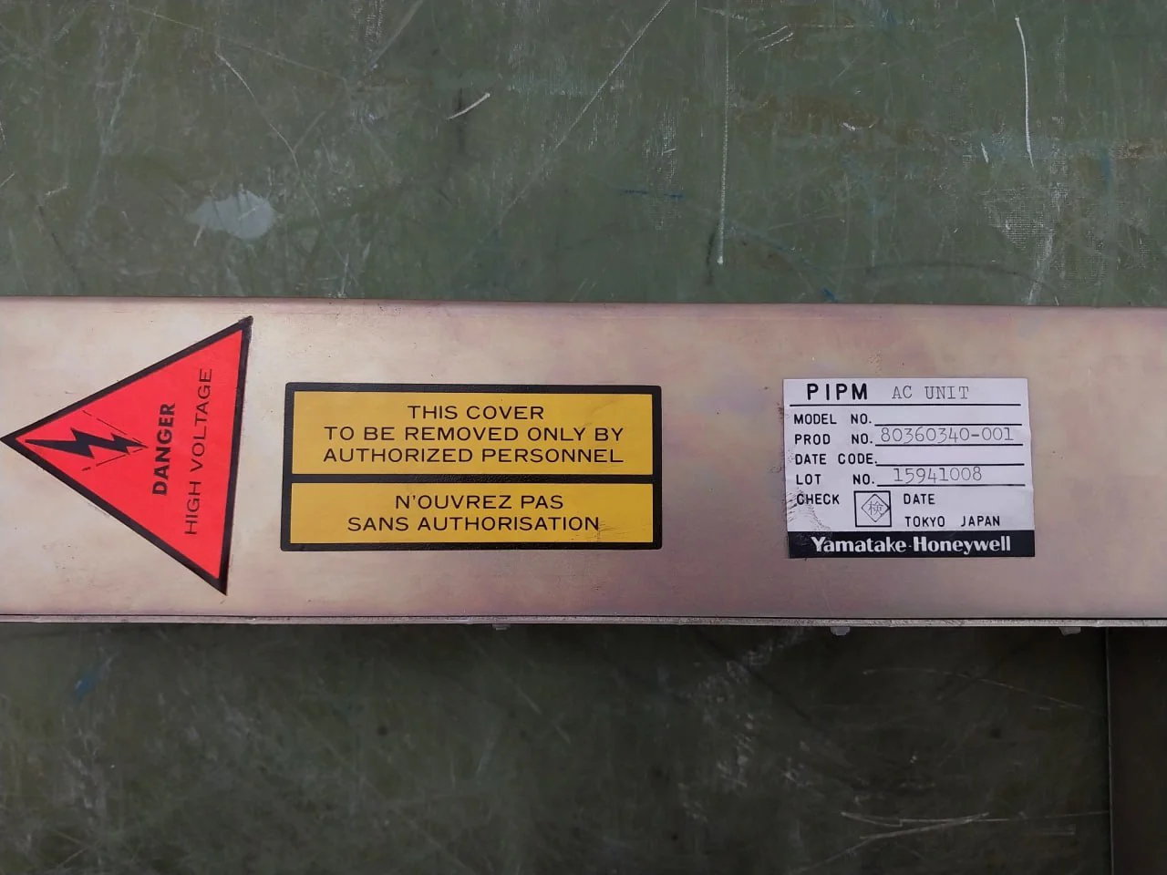 Yamatake-honeywell Mj-pipm02 Power Supply Unit 80360087-002, 80360344-001 - Image 25