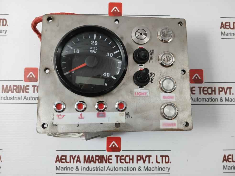 Yanmar 164100-30104 L/B Control Panel 910-w10016, 3Ym27, 4Jh3-dte - Image 2
