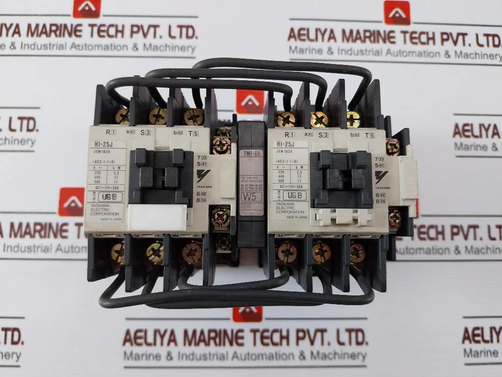 Yaskawa Hi-25J Definite Purpose Reversing Contactor Assembly Ac 600V Max - Image 2